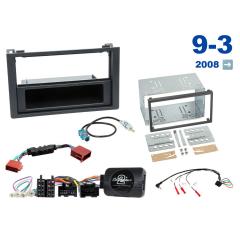 AH-KIT-SAAB01 SAAB 9-3 2008-> 1-2 DIN soittimen asennussarja