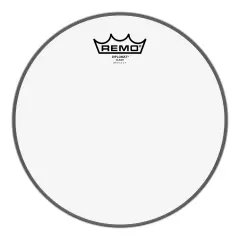 Rumpukalvo REMO Diplomat 10" läpinäkyvä