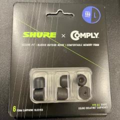 Shure EACYF1-6L Musta vaahtomuovisovite, 3 paria, L-koko